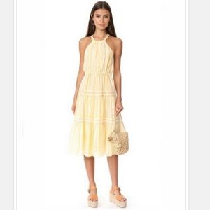 Rebecca Taylor Halter Tiered Dress